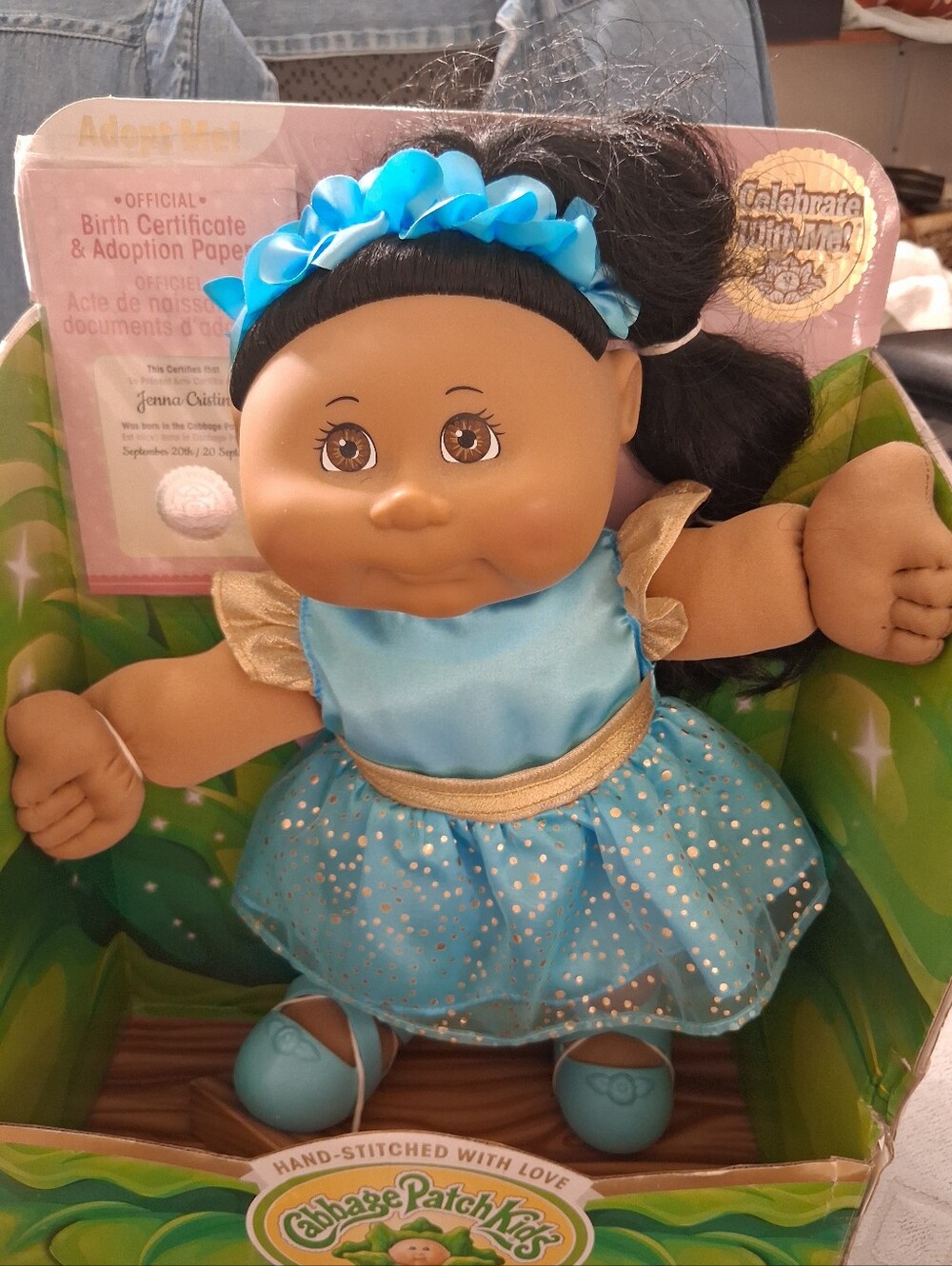 Cabbage Patch Kids Official Birth Certificate & Adoption Papers – Pink